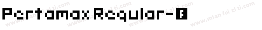Pertamax Regular字体转换